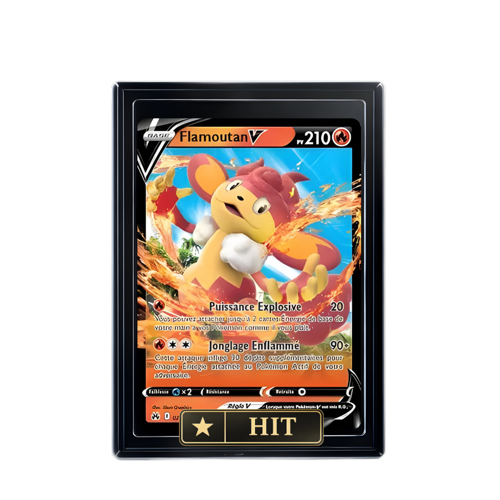 Carte Pokémon Flamoutan V holographique – Booster Only Hit The Lucky Hand