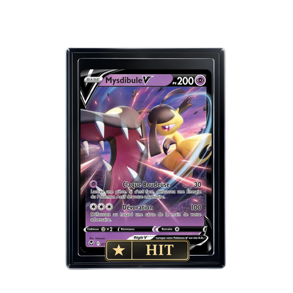 Carte Pokémon Mysdibule V holographique – Booster Only Hit The Lucky Hand