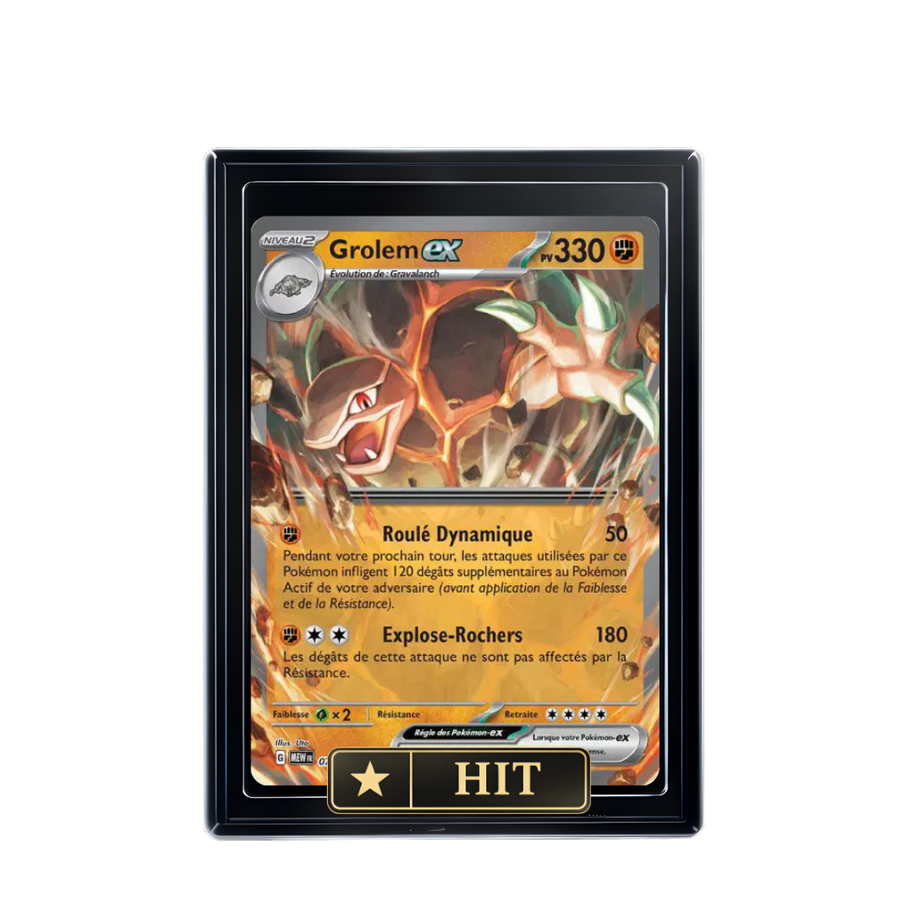 Carte Pokémon Grolem EX holographique – Booster Only Hit The Lucky Hand