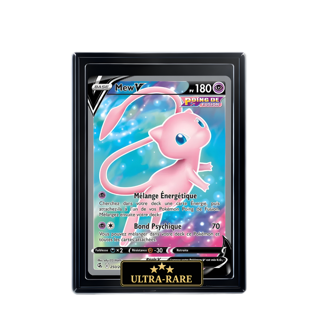 Carte Pokémon Mew V holographique – Booster Only Hit The Lucky Hand