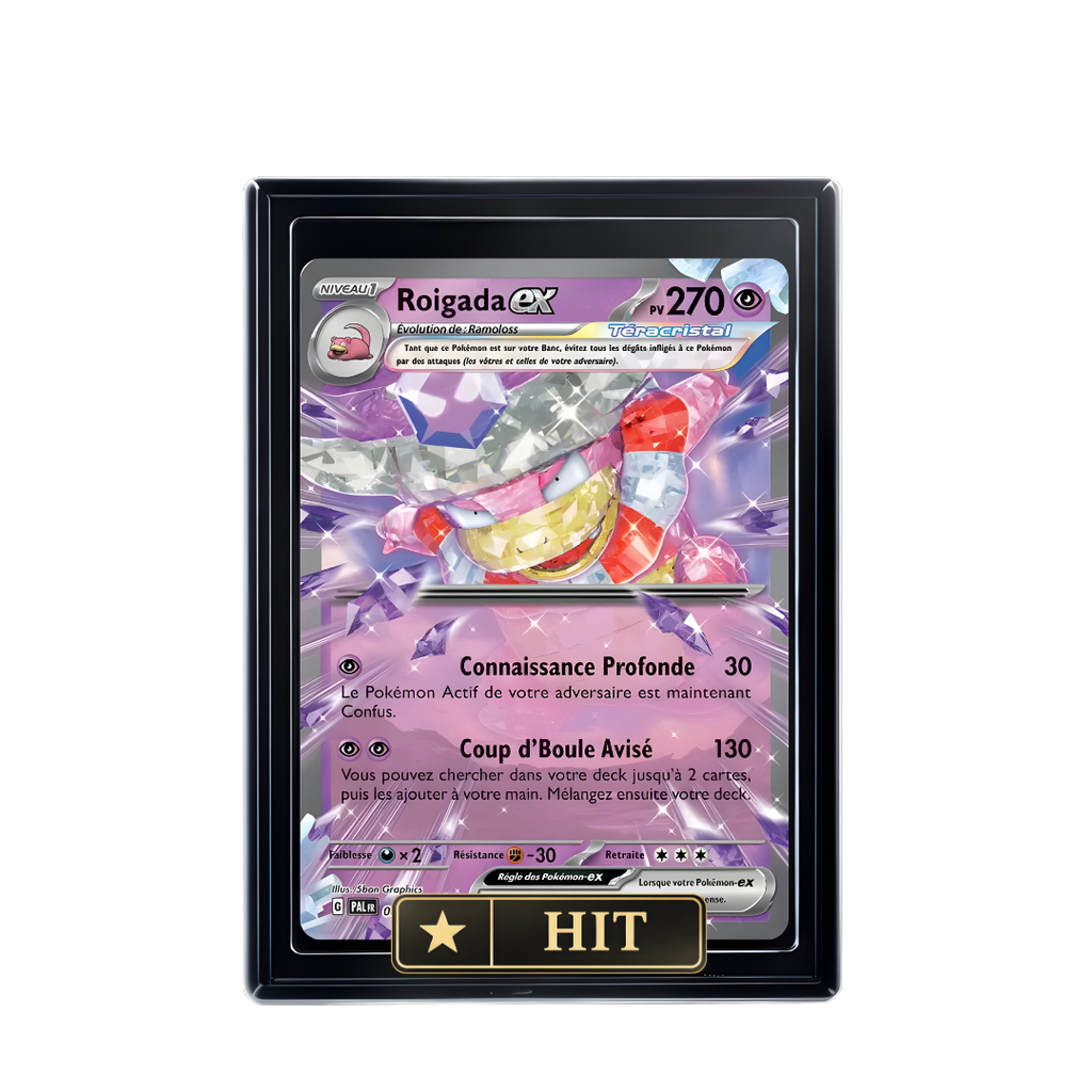 Carte Pokémon Roigada EX holographique – Booster Only Hit The Lucky Hand