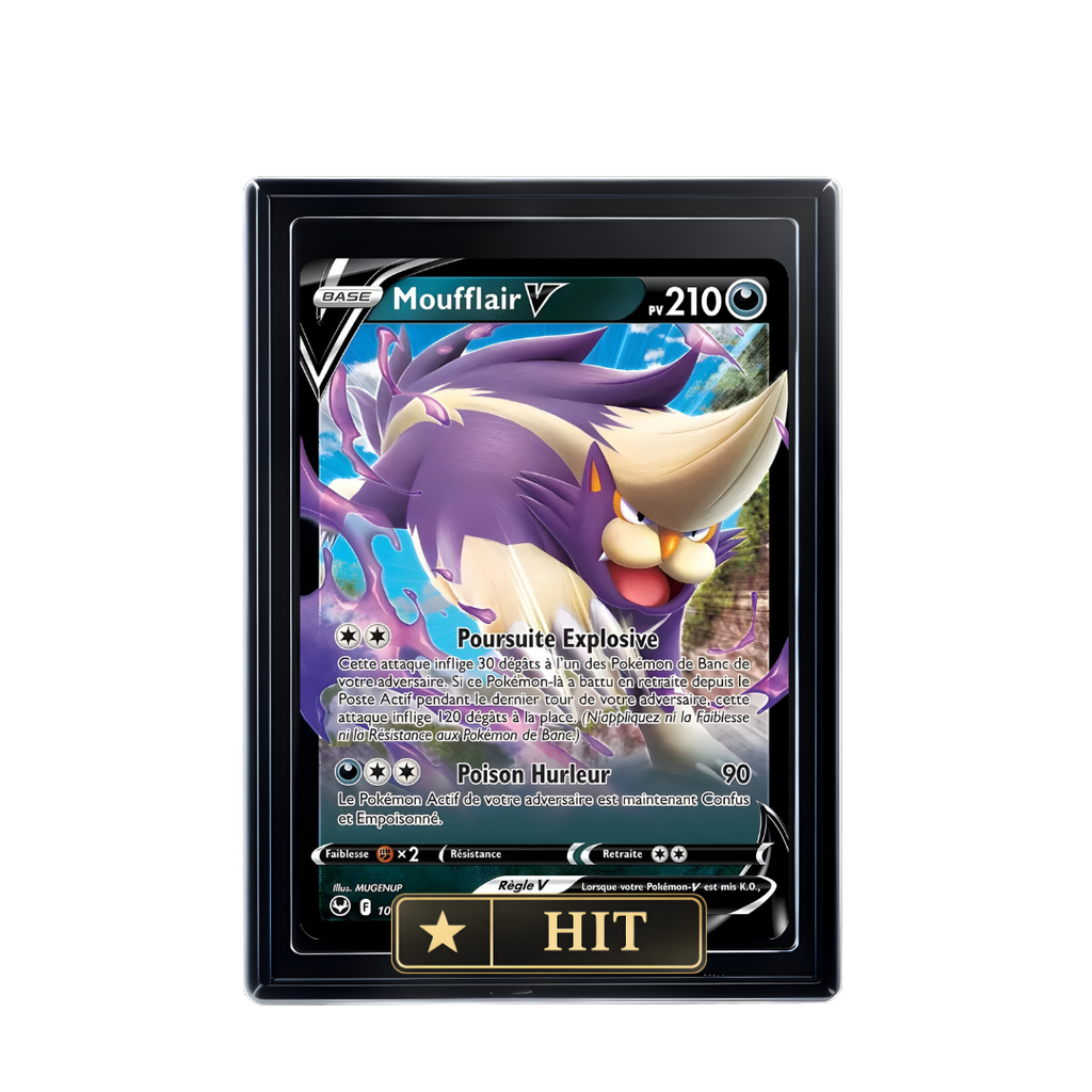 Carte Pokémon Moufflair V holographique – Booster Only Hit The Lucky Hand