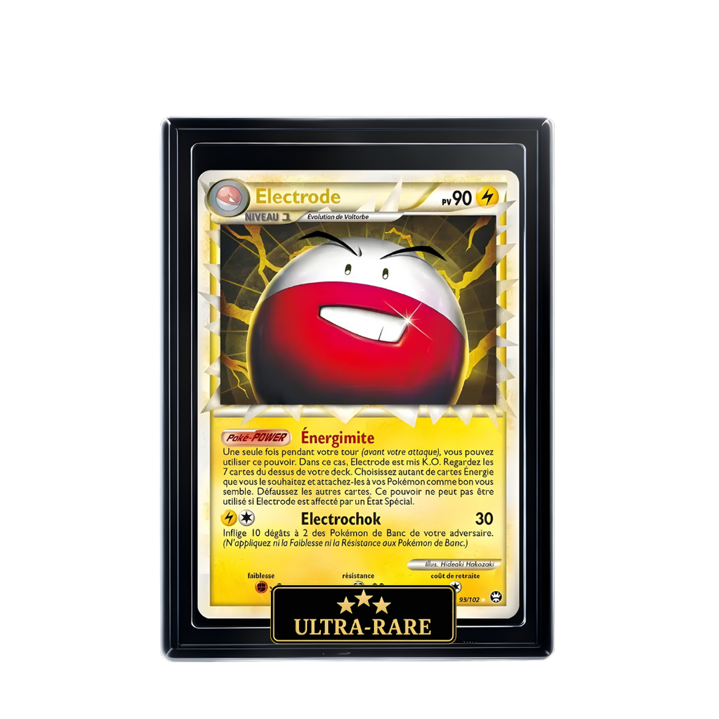 Carte Pokémon Electrode holographique – Booster Only Hit The Lucky Hand