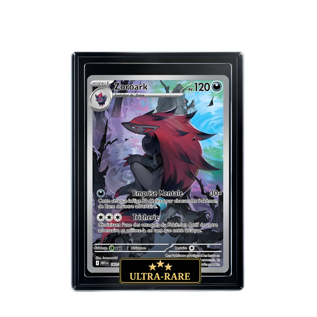 Carte Pokémon Zoroark holographique – Booster Only Hit The Lucky Hand