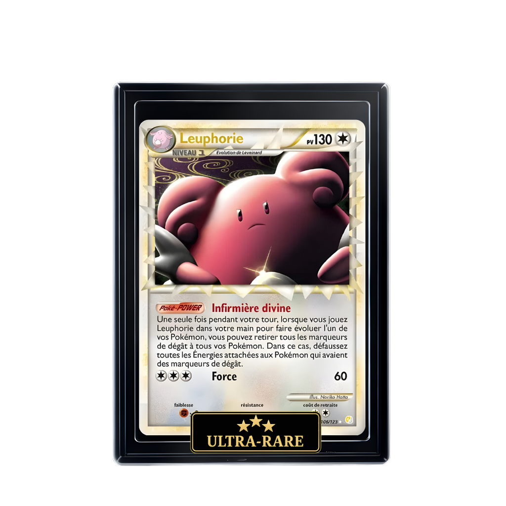 Carte Pokémon Leuphorie holographique – Booster Only Hit The Lucky Hand