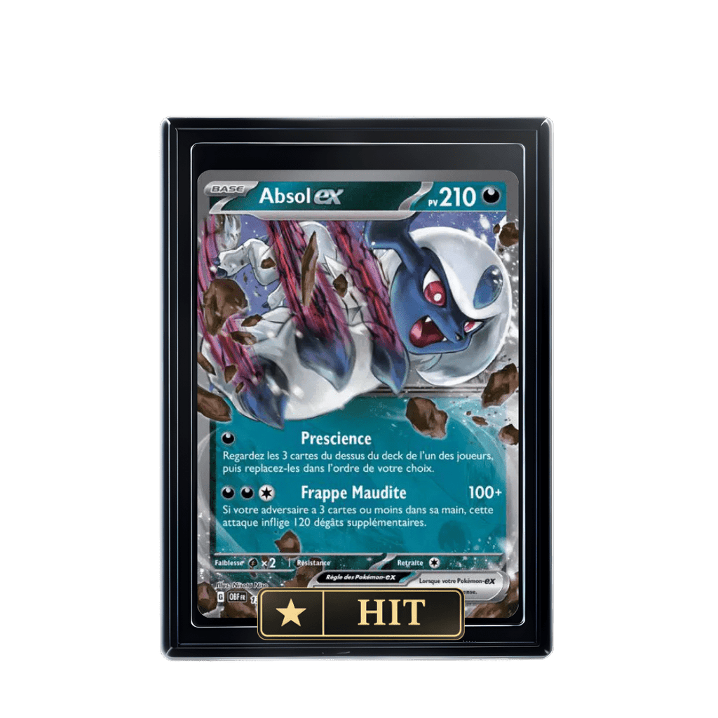 Carte Pokémon Absol EX holographique – Booster Only Hit The Lucky Hand