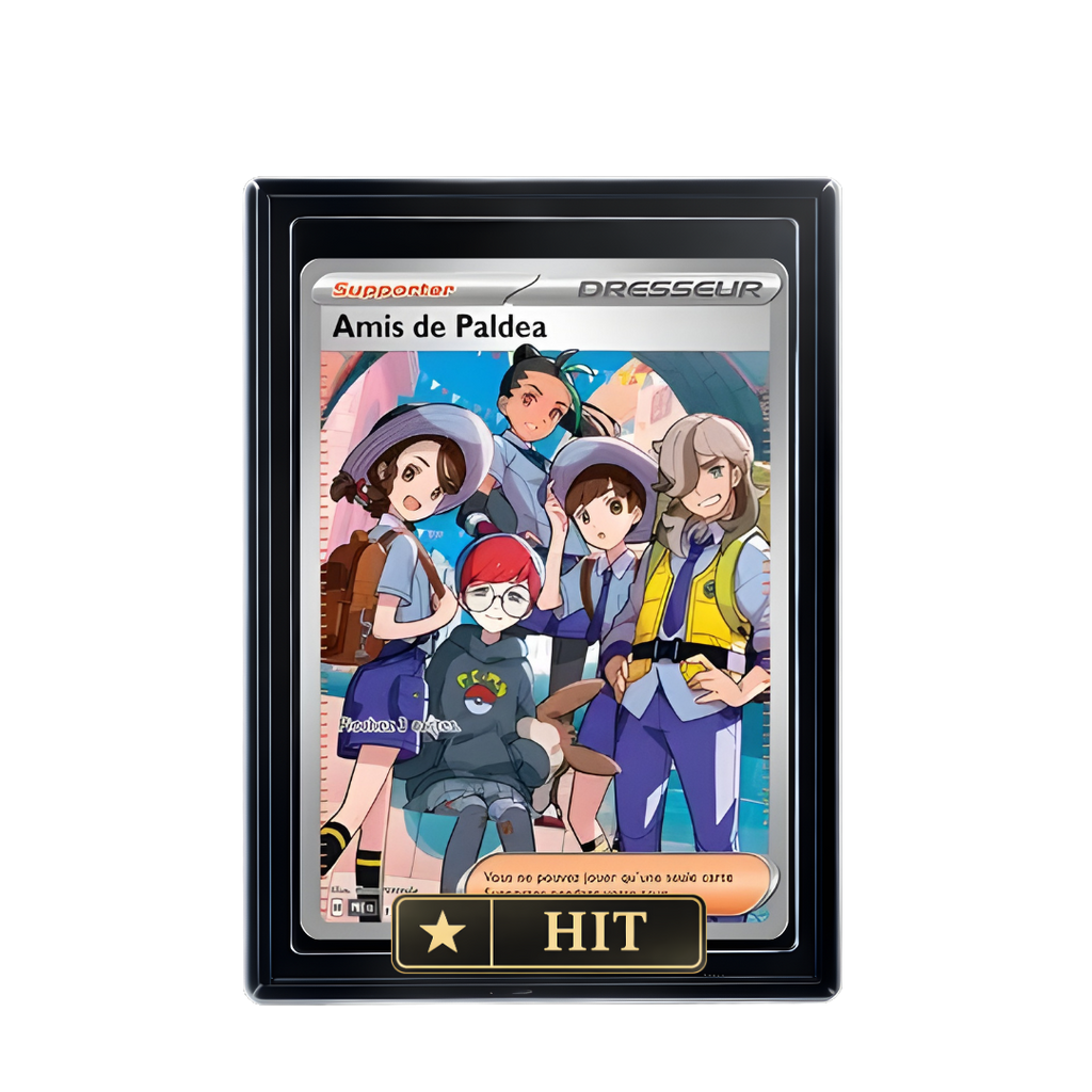 Carte Pokémon Amis de Paldea holographique – Booster Only Hit The Lucky Hand