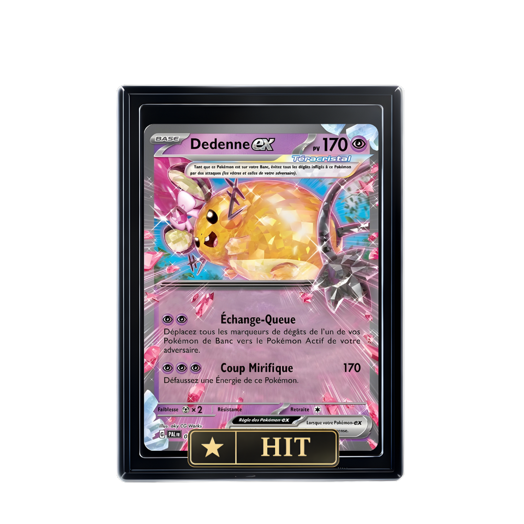 Carte Pokémon Dedenne EX holographique – Booster Only Hit The Lucky Hand