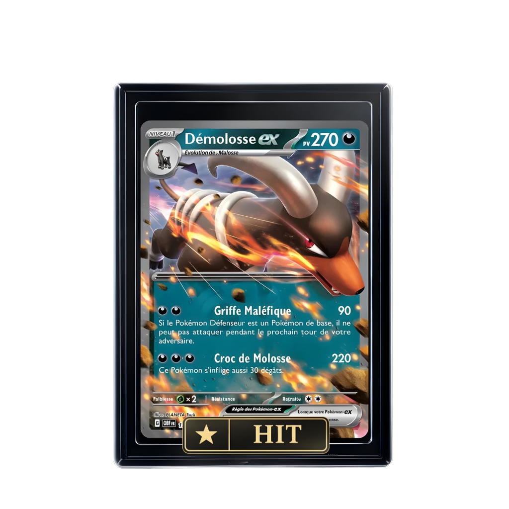 Carte Pokémon Démolosse EX holographique – Booster Only Hit The Lucky Hand