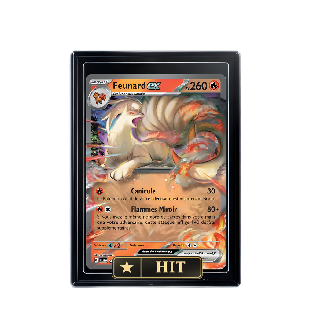 Carte Pokémon Feunard EX holographique – Booster Only Hit The Lucky Hand