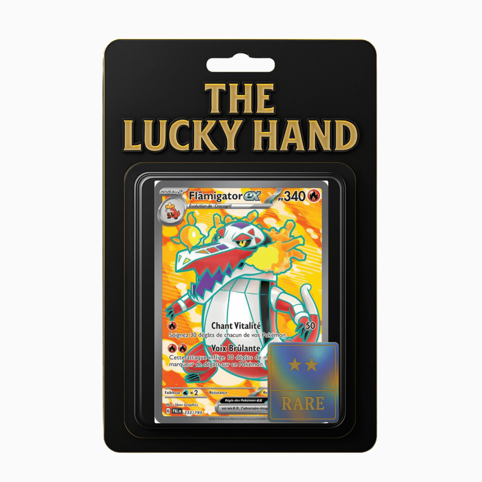 Flamigator ex - The Lucky Hand