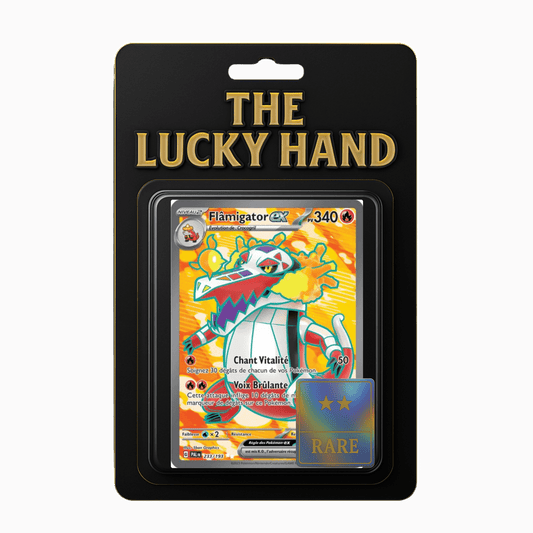 Flamigator ex - The Lucky Hand