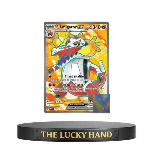 Flamigator ex - The Lucky Hand