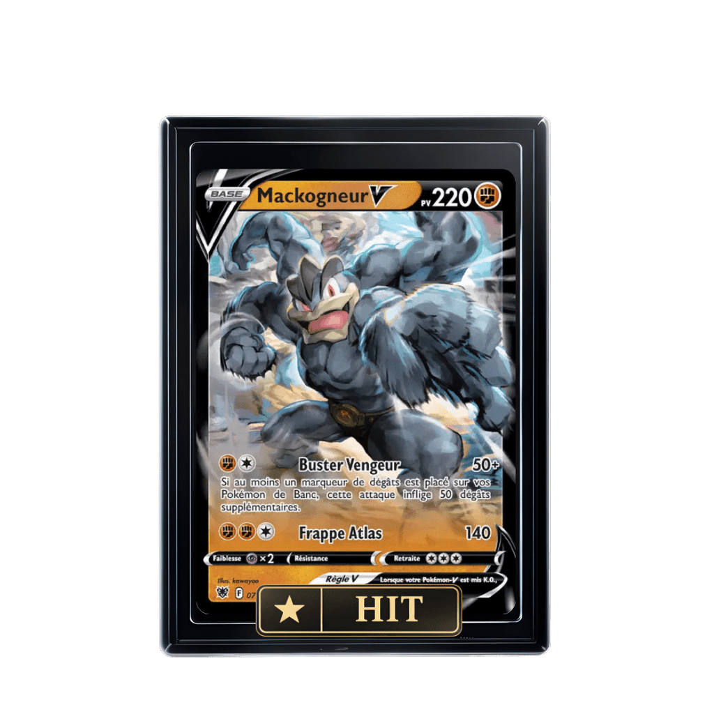 Carte Pokémon Mackogneur V holographique – Booster Only Hit The Lucky Hand