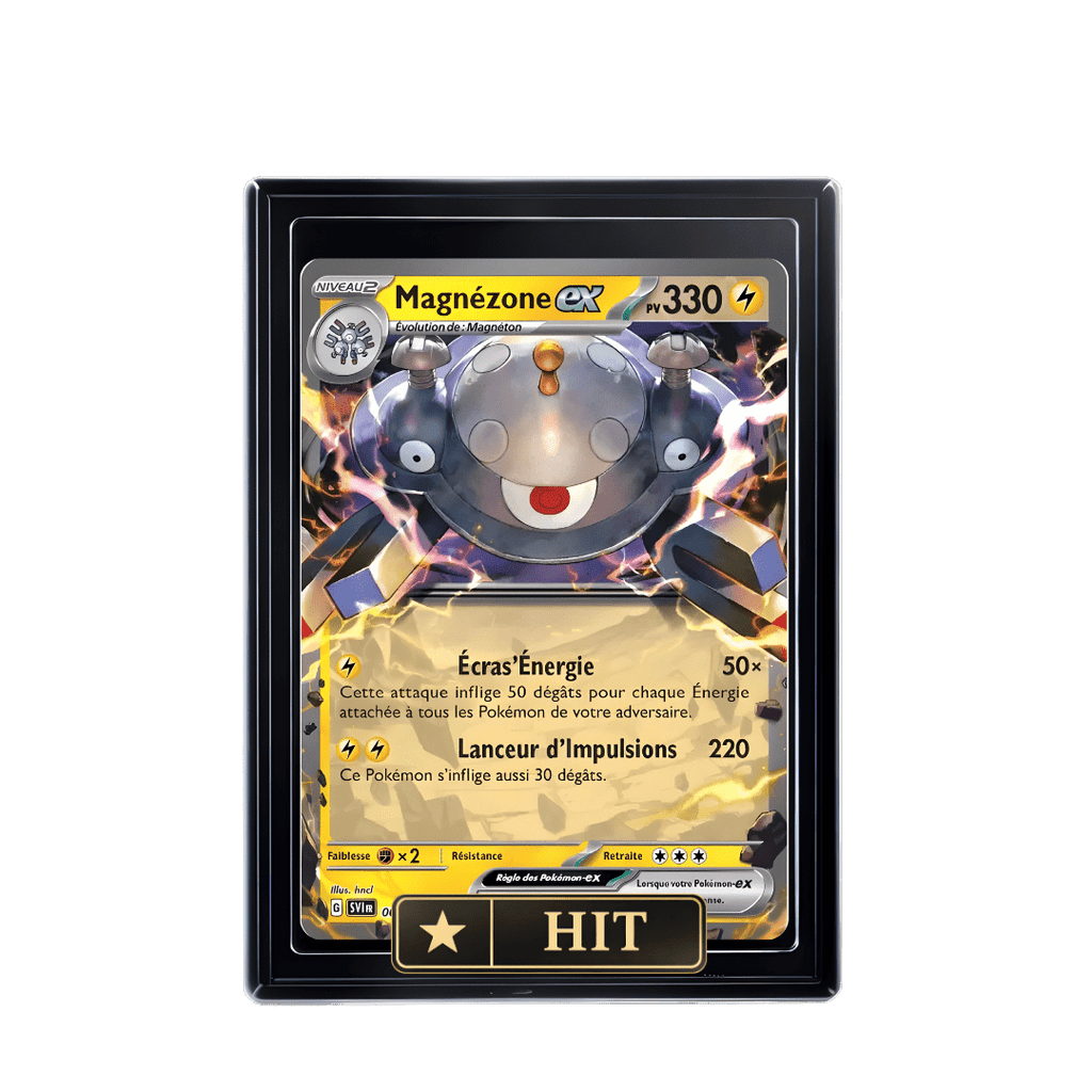 Carte Pokémon Magnézone EX holographique – Booster Only Hit The Lucky Hand