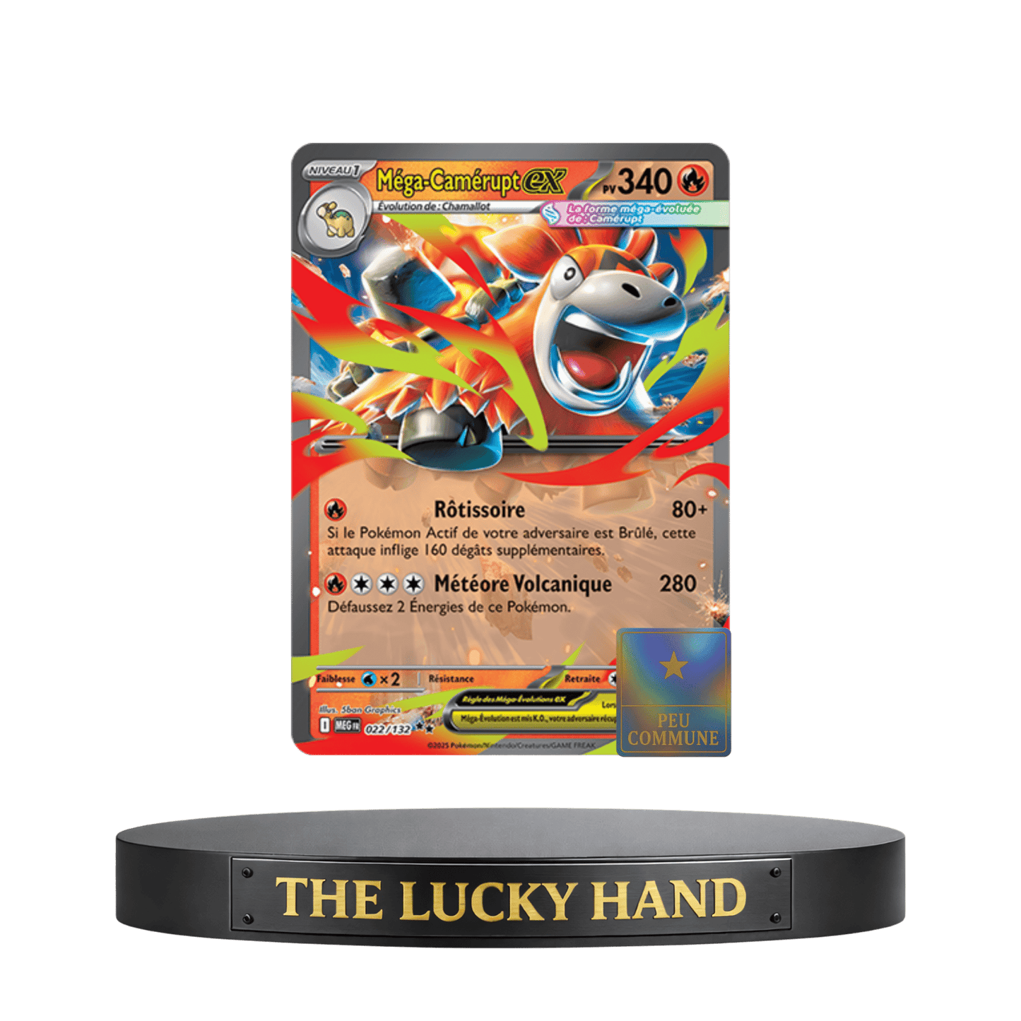 Mega camerupt ex - The Lucky Hand