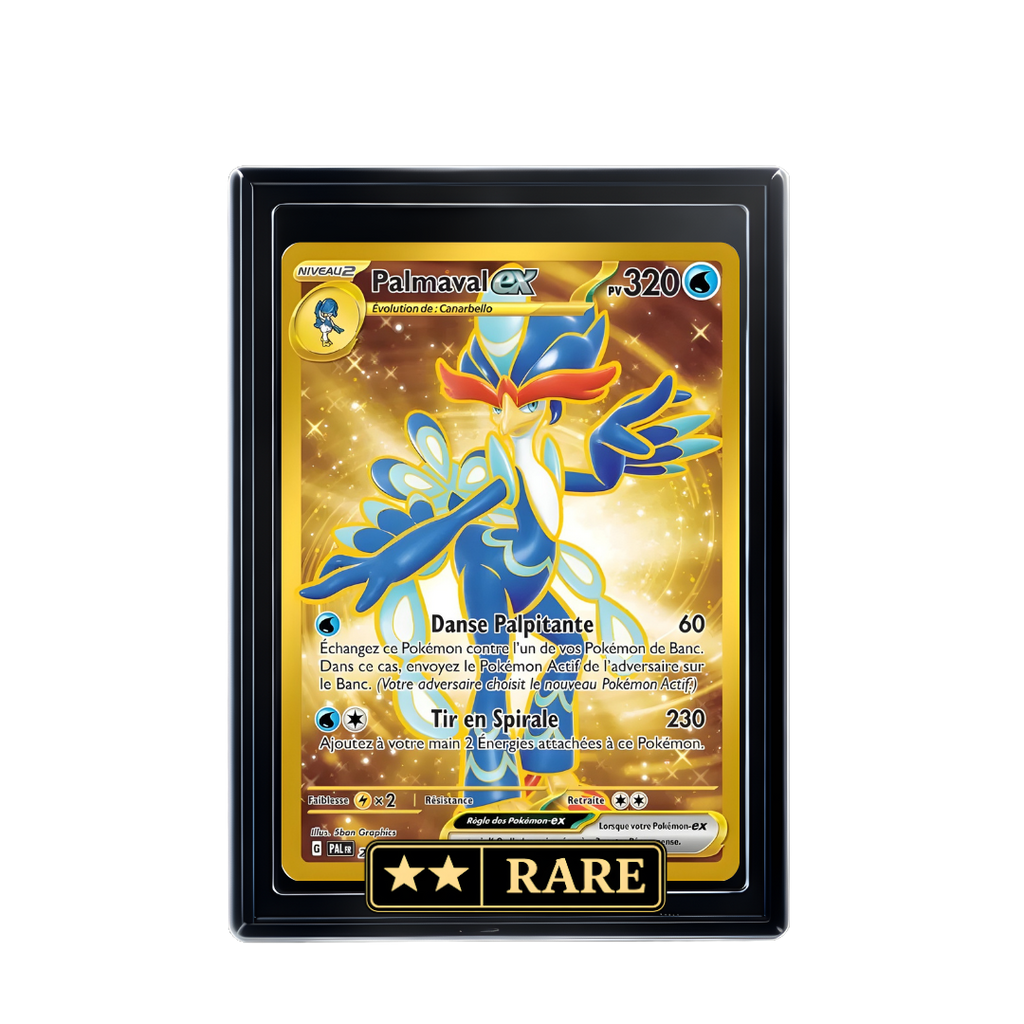 Carte Pokémon Palmaval EX holographique – Booster Only Hit The Lucky Hand