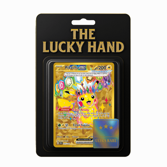 Pikachu ex - The Lucky Hand