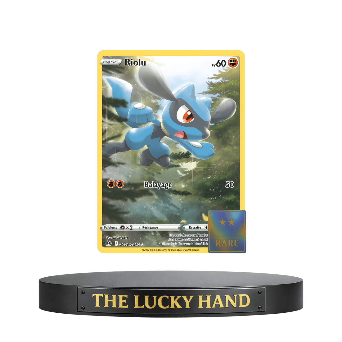 Riolu - The Lucky Hand