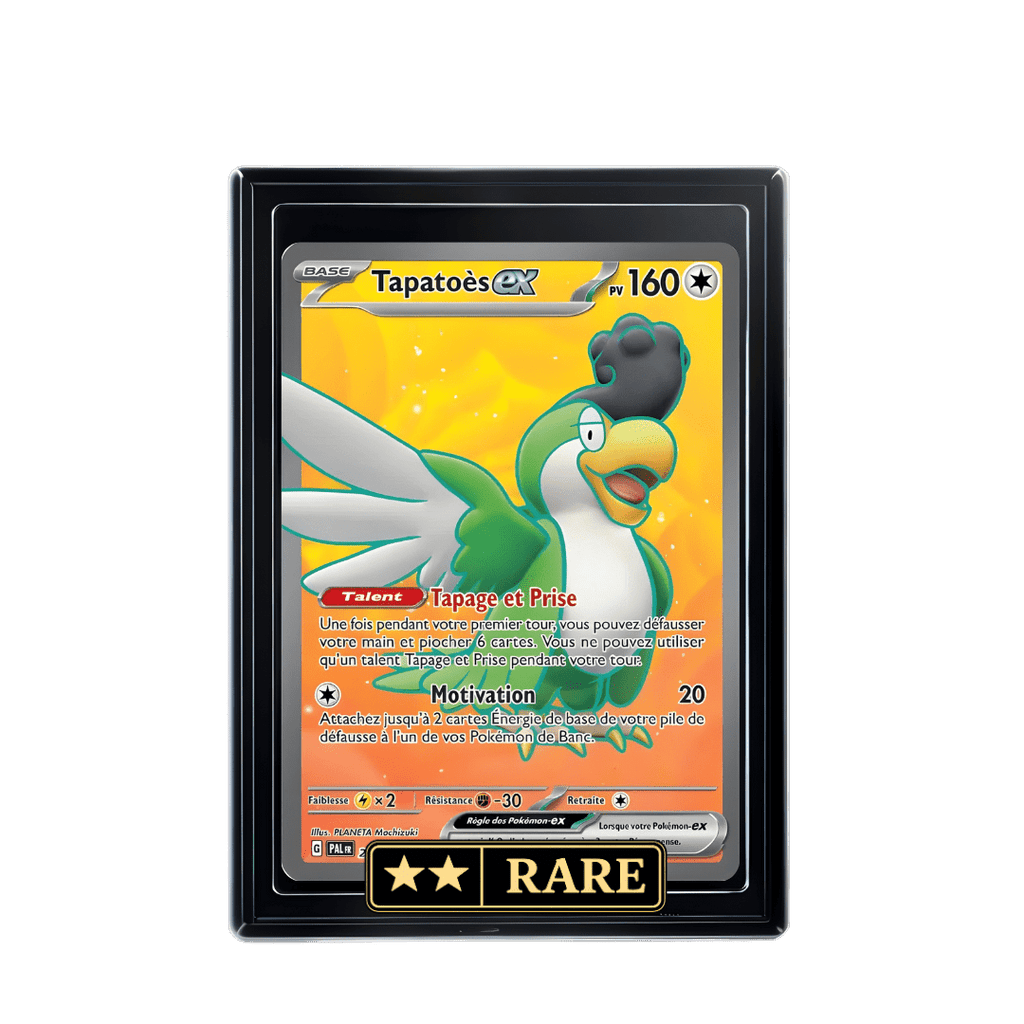 Carte Pokémon Tapatoès EX holographique – Booster Only Hit The Lucky Hand